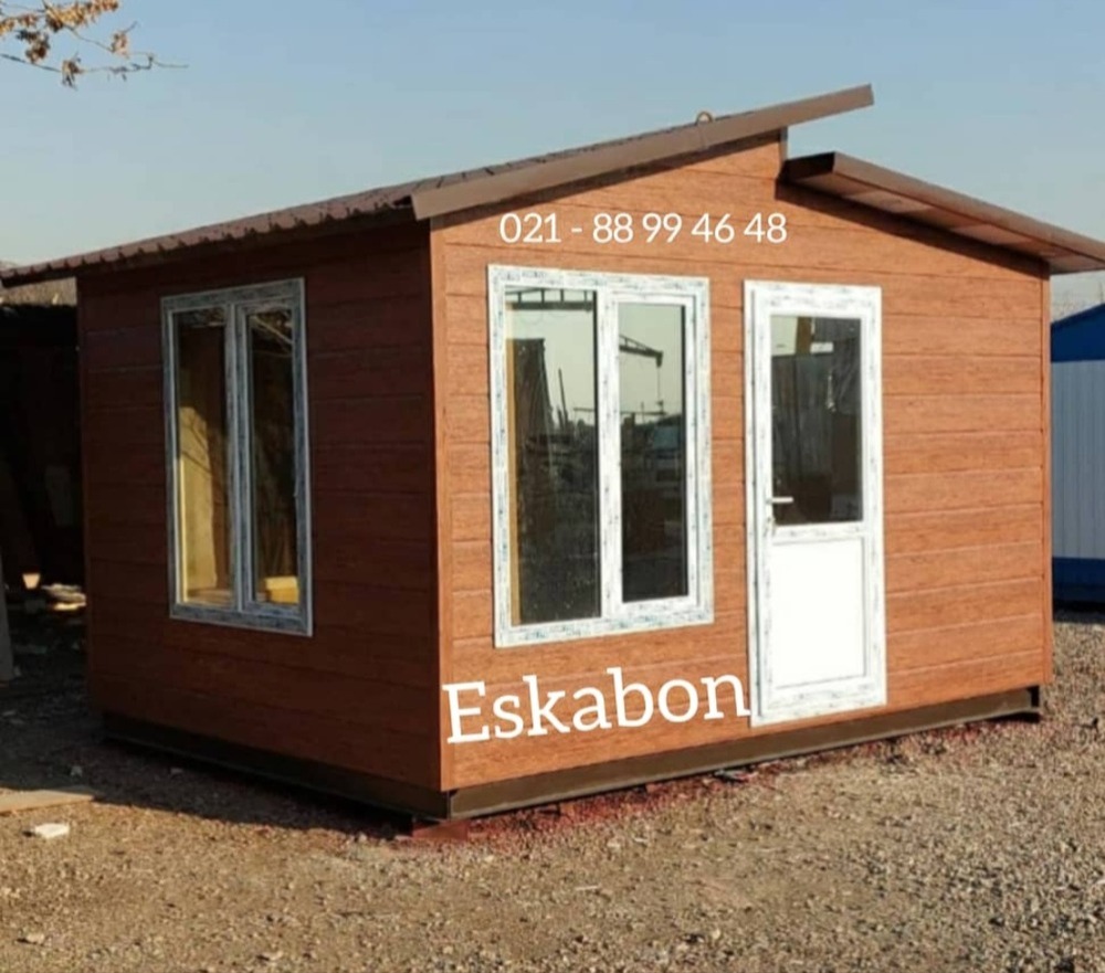 کانکس پانل دکوراتیو طرح چوب اسکابن